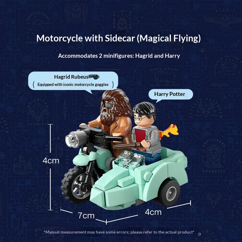 LEGO Harry Potter 76459 Hagrid's Privet Drive Escape Building Set