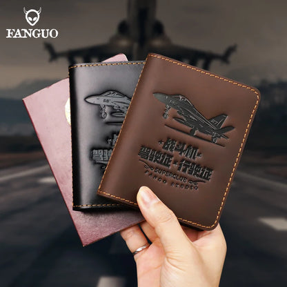 Leather Driver's License Holder & Card Wallet – Slim Bifold