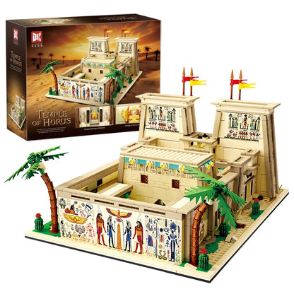 Temple of Horus MOC Building Set – Ancient Egypt Brick Model