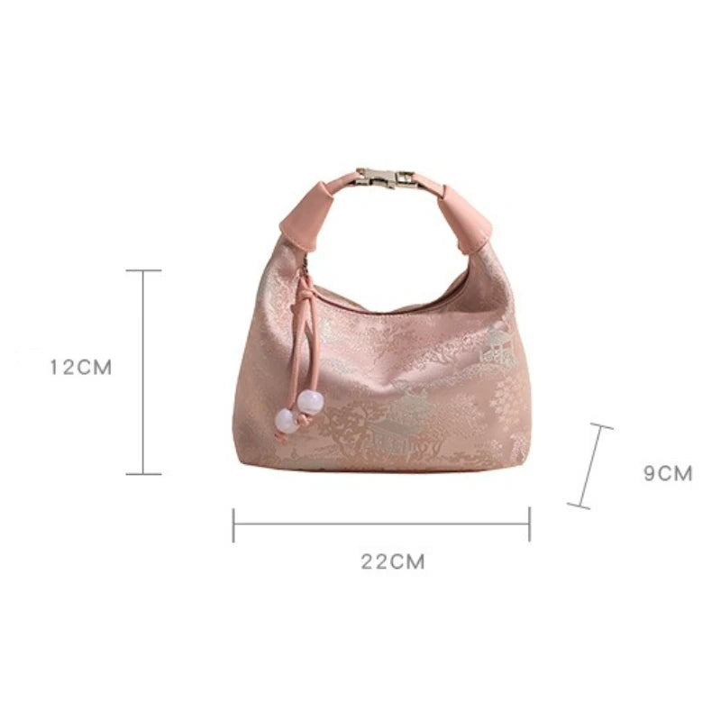 Chinese Embroidery Handbag – Versatile Shoulder & Tote Bag