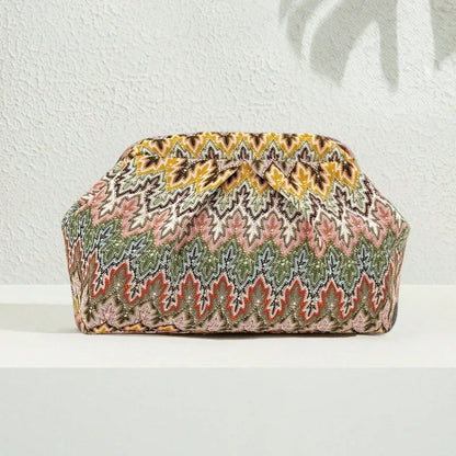 Bohemian Clutch Bag – Ethnic Embroidered Evening Handbag