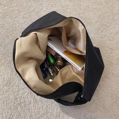 Large Capacity Nylon Hobo Shoulder Bag – Waterproof Crossbody