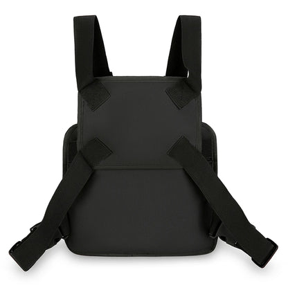 Tactical Chest Bag – Reflective Multi-Pocket Vest Pack