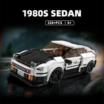 AE86 Sports Car Building Set – 328 Pcs Classic JDM Brick Model