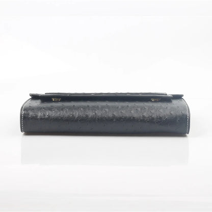 Ostrich Pattern Clutch Bag – Women's PU Leather Party Purse