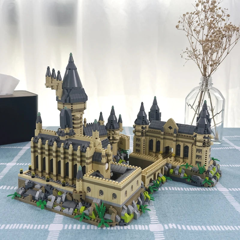 Magic Castle MOC Micro Building Blocks Set – Medieval Wizard School