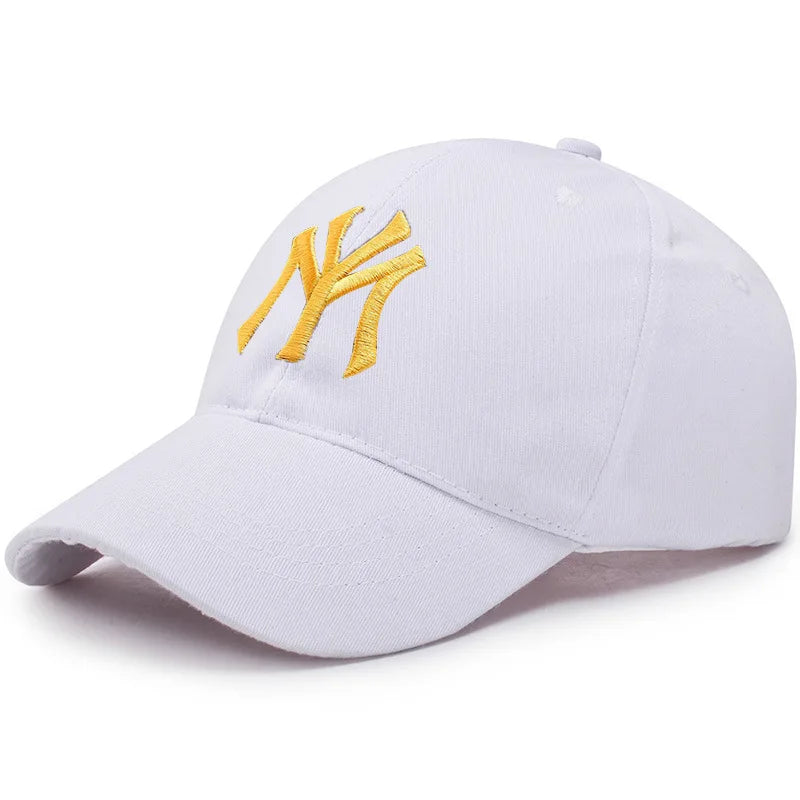 NY Embroidery Baseball Cap – Unisex Cotton Snapback Hat