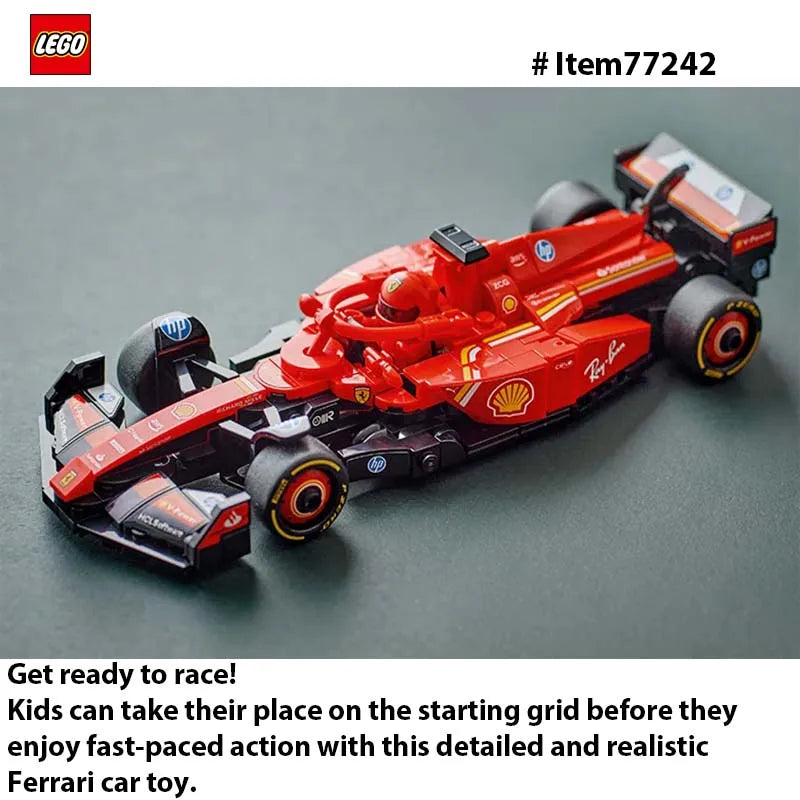 LEGO Speed Champions 77242 Ferrari SF-24 F1 Race Car