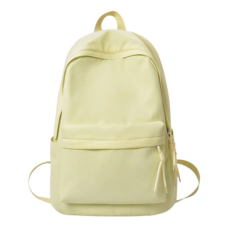 Nylon Women's Backpack – Minimalist School & Commuter Bag