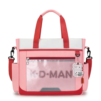 Large Capacity Waterproof Tote Bag for School & Daily Use