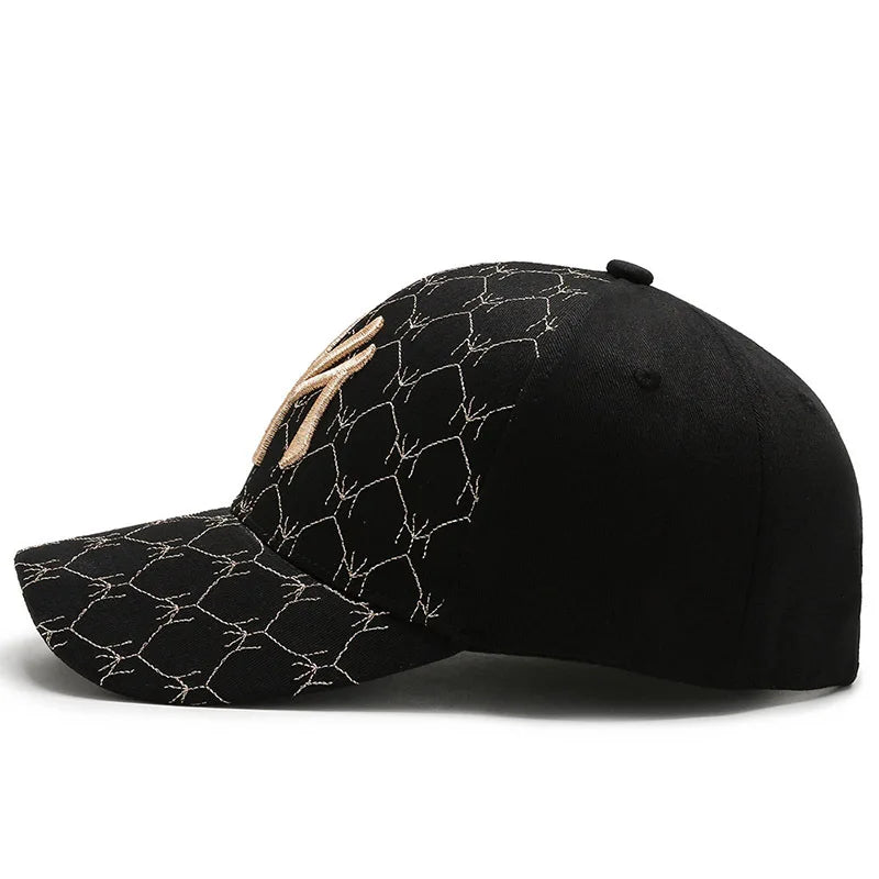 NY Embroidered Baseball Cap – Adjustable Snapback Hat