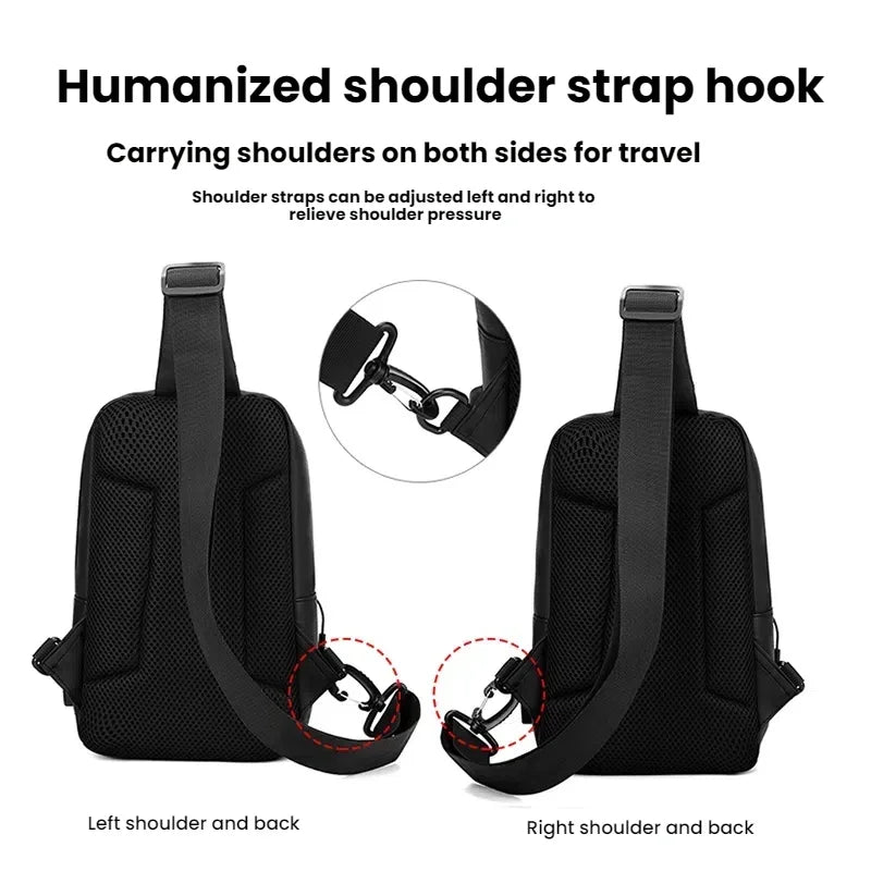 Men's Crossbody Sling Bag – Sports Chest Pack for Daily Use