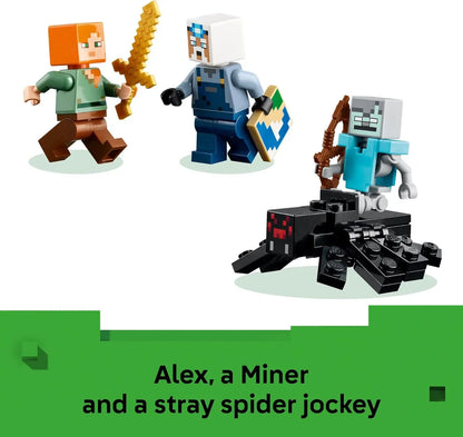 LEGO Minecraft 21277 The Pickaxe Mine – 530 Pieces Building Set