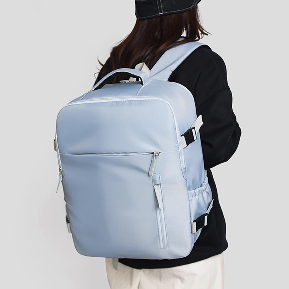 Large Capacity Travel Backpack – Carry-On Laptop Bag 39x30x19cm