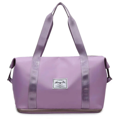 Women's Waterproof Travel Duffle Bag – Large Gym Tote
