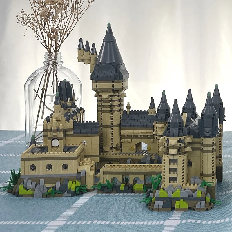 Magic Castle MOC Micro Building Blocks Set – Medieval Wizard School