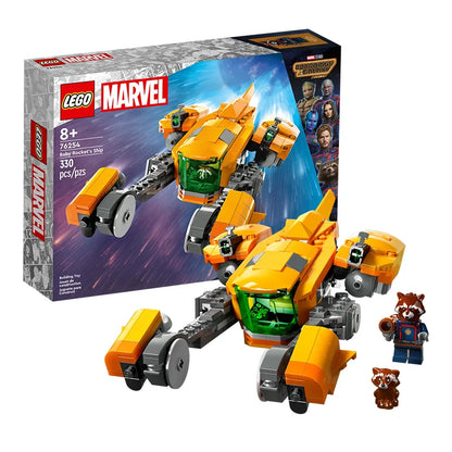 LEGO Marvel 76254 Baby Rocket's Ship Building Set – 330 Pieces