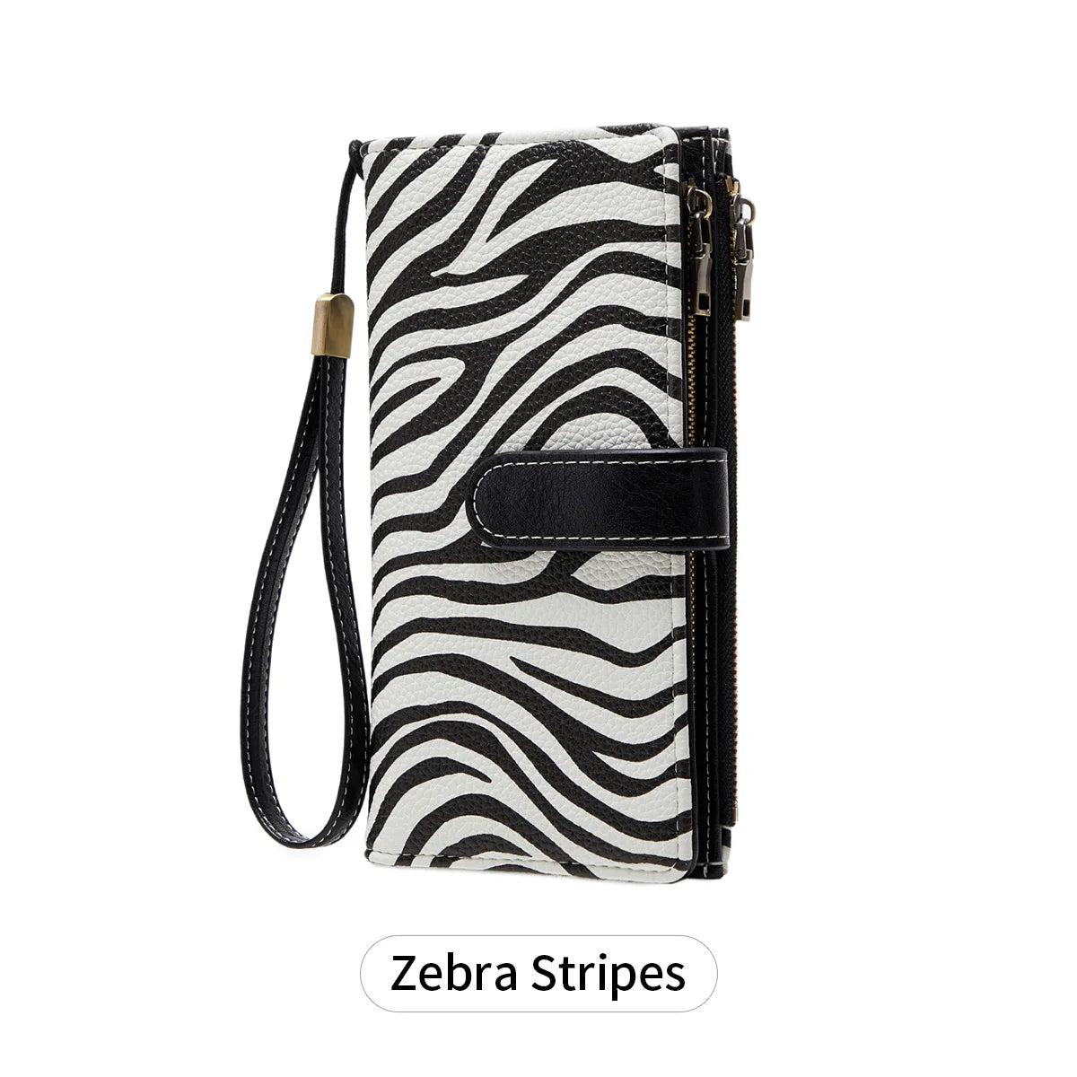 Women's RFID Blocking Trifold Long Wallet – Multifunction Card Holder