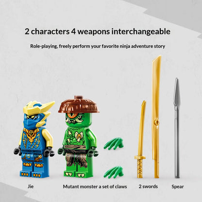 LEGO Ninjago Jay's Dragon Mech Fight 71853 – 107 Pieces