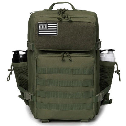 45L Tactical Backpack with MOLLE System for Men & Women
