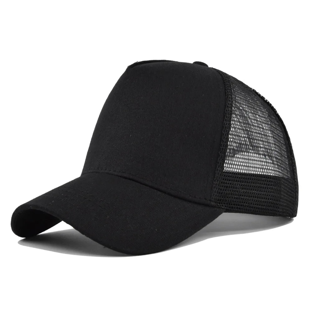 Trucker Hat – Breathable 5-Panel Mesh Baseball Cap Unisex