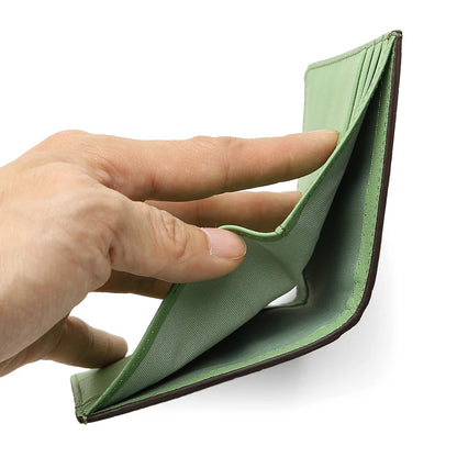 Custom Monogram Luxury Leather Wallet – Crocodile Pattern RFID Blocking