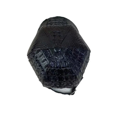Real Crocodile Leather Baseball Cap for Men