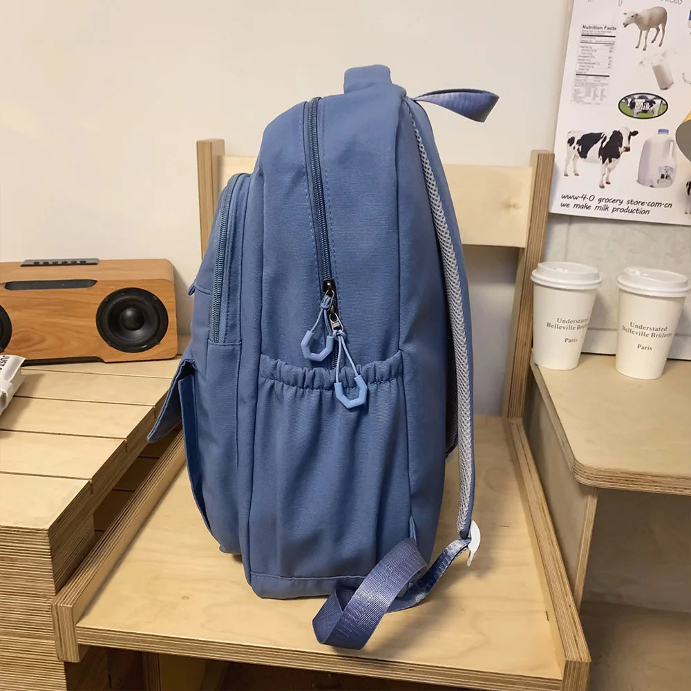 Lightweight Nylon Backpack – Water-Resistant School & Daily Use Bag