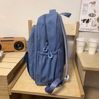 Lightweight Nylon Backpack – Water-Resistant School & Daily Use Bag