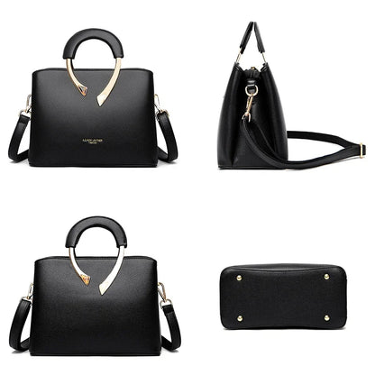 Leather Crossbody Shoulder Bag for Women – Luxury Designer Tote
