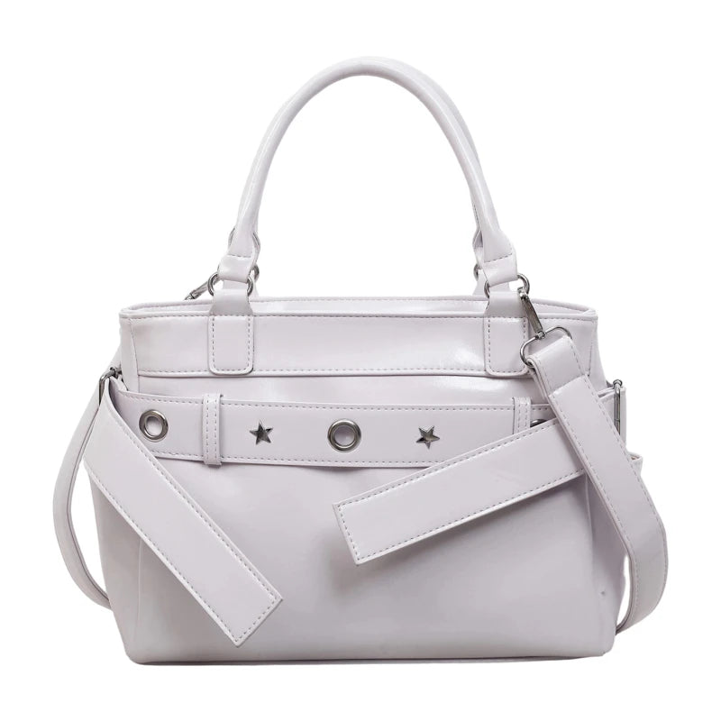 PU Leather Tote Bag – Large Capacity Women's Shoulder & Crossbody