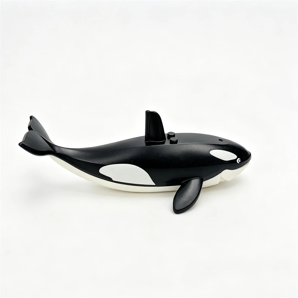 Killer Whale MOC Building Blocks Set – Zoo & Marine Animal Bricks Toy