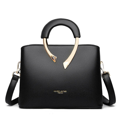 Leather Crossbody Shoulder Bag for Women – Luxury Designer Tote