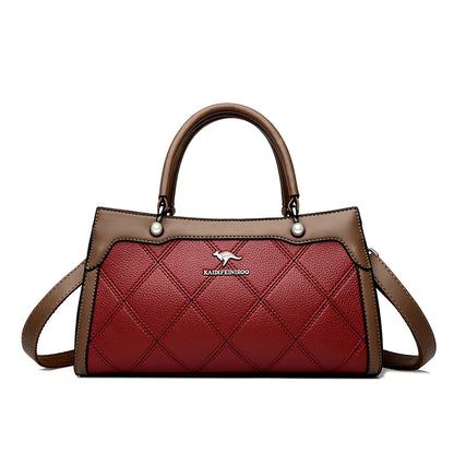 Luxury Leather Tote Bag for Women – Large Capacity Designer Handbag