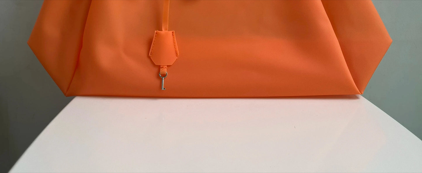 Y2K Jelly Tote Bag - PVC Candy Color Shoulder Bag for Women