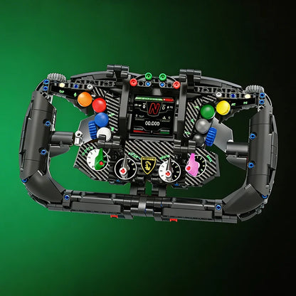 F1 Racing Steering Wheel Building Blocks Set – 833-867 Pcs