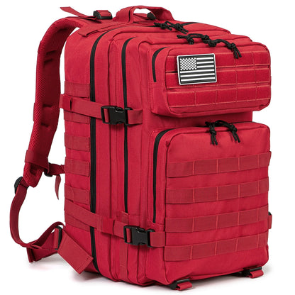 Tactical MOLLE Backpack 45L – Large Capacity Hiking & Camping Bag