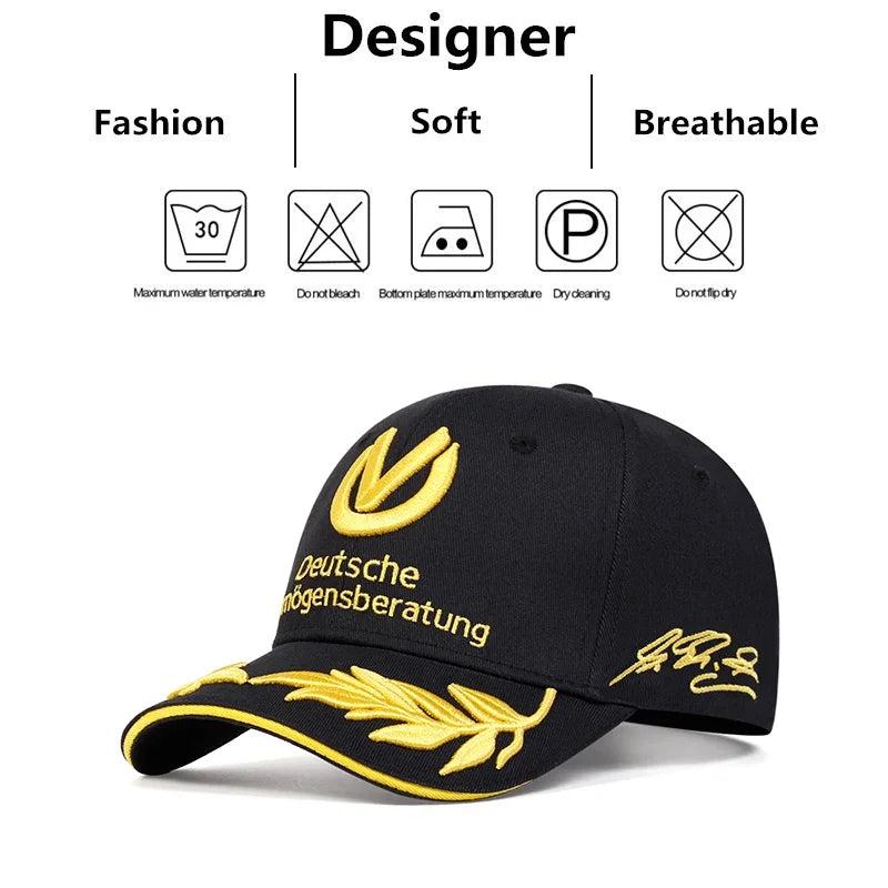 Embroidered Baseball Cap – Unisex Adjustable Outdoor Sun Hat