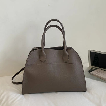 Genuine Leather Tote Bag – Luxury Top-Grain Cowhide for Women
