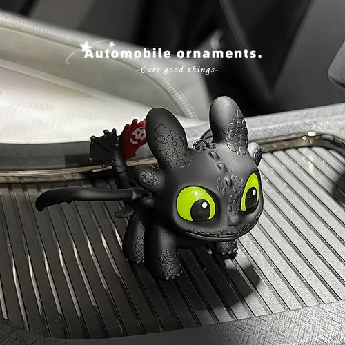 Toothless Dragon Keychain – Cute Glowing Car & Bag Ornament