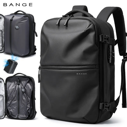 Bange Anti-Theft Travel Backpack – Vacuum Compression 15.6" Laptop Bag