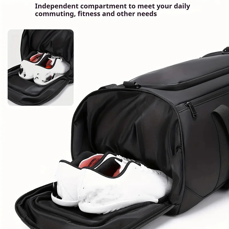 Large Gym Duffel Bag – Wet Dry Sport & Travel Bag