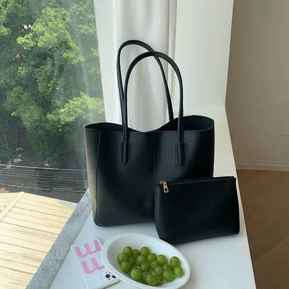 Large Capacity Vintage Tote Bag – Women's Shoulder Bag