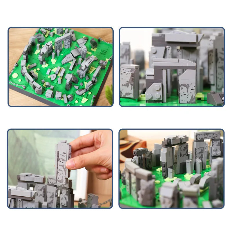 Stonehenge Building Blocks Set – 753 Pcs World Landmark Model