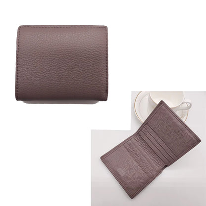 Slim Bifold Wallet – Unisex Short Wallet with Card Holder