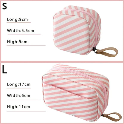 Mini Makeup Bag – Travel Cosmetic Organizer Pouch