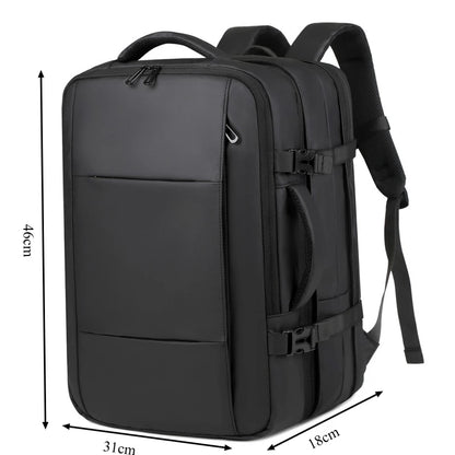 Laptop Backpack with USB Charging Port – Waterproof Business Travel Bag
