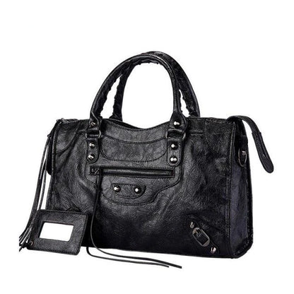 City Motorcycle Shoulder Bag Tote Women Luxury Designer Autumn Winter Handbag Crossbody Large