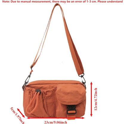 Lightweight Crossbody Chest Bag – Multifunctional Sports Shoulder Bag