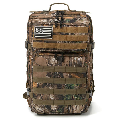 45L Tactical Hunting Backpack – Large Capacity MOLLE Rucksack